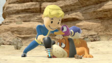 《辐射》中的“避难所男孩”加入 Smash Bros. Ultimate，成为 Mii 斗士